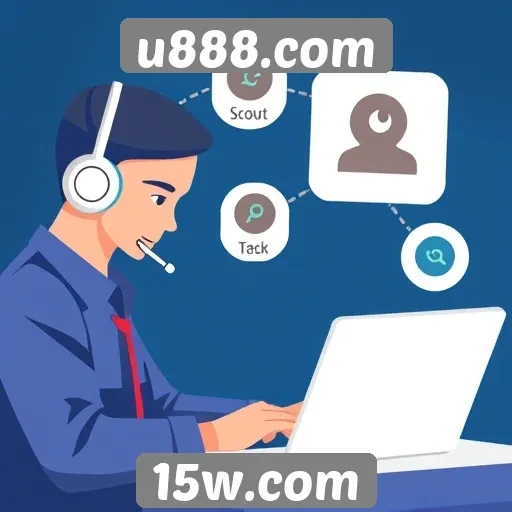 Funcionalidades de suporte ao cliente no site u888.com